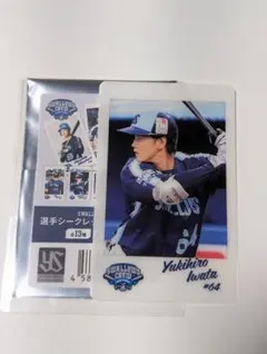 岩田幸宏 選手 シークレットチェキ風カード 東京ヤクルトスワローズ