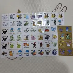 ポケモンパンシールセット　58枚セット