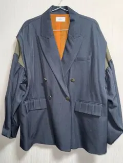 so.C.hu】ソクチュウ 2wayボリュームスリーブテーラードジャケット