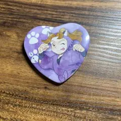 忍たまナンジャタウン　ハート型缶バッジ ねこ耳 田村三木ヱ門②