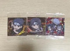 【まとめ売り可‼️】NARUTOウエハース 3種 シスイ イタチ シークレット暗部