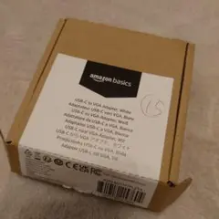 amazon basics USB-C to VGAアダプター