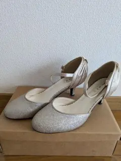 axes femme グリッターパンプス Mサイズ　結婚式のサムネイル