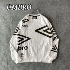 レア！UMBRO アンブロ スウェット ビッグロゴ 総ロゴ