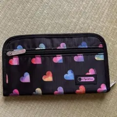 レスポートサック・ ハート柄マルチポーチ