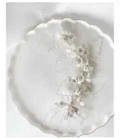 ウェディング　ヘッドドレス