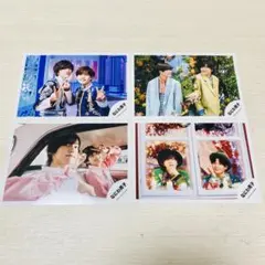 道枝駿佑　長尾謙杜　みちなが　公式写真　4枚セット