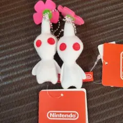 白ピクミン キーホルダーマスコット【Nintendo TOKYO取り扱い商品】