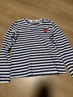 PLAY COMME des GARÇONS ボーダー長袖Tシャツ L - メルカリ
