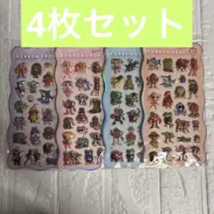ブレインロット 4枚セット ボンボンシール BONBONDROP トゥントゥン