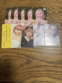 NiziU リク　トレカ　ステッカー　くじ