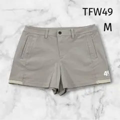 TFW49 ショートパンツ M ゴルフ ペチコート一体型 カーキ メッシュ裏地