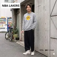 NBA LAKERS スウェットReebok製 / 90s後期/ オフィシャルのサムネイル