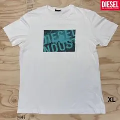 DIESEL『ディーゼル』半袖 Tシャツ　ユニセックス【XL】ホワイト 白のサムネイル