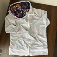 美品　オニール　内側花柄フード付きラッシュガード　日本製