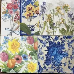 ちょこシ・Emma Bridgewater チューリップ柄ペーパーナプキン3枚