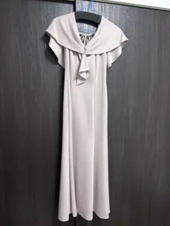 【美品】SNIDEL スナイデル ロングドレス ピンク 結婚式 パーティー