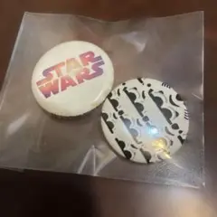 STAR WARS 缶バッジ 2個セットのサムネイル