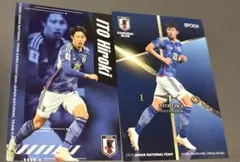 EPOCH2023 代表チップス2024 サッカー日本代表カード　伊藤洋輝