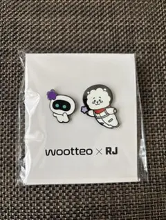 Wootteo X RJ Pin Badge Set ピンバッジセット