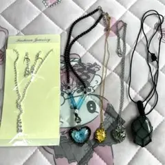 アクセサリー　ネックレスまとめ売り　5点セット