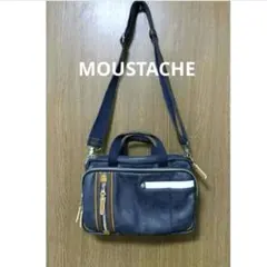 ★6/6迄SALE★MOUSTACHE ショルダーバッグ　メンズ　ブルー系のサムネイル