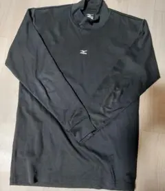 Mizuno タートルネック長袖アンダーシャツ ブラック　Lサイズ