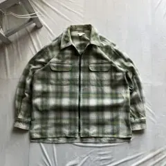 90s J.CREWオンブレチェック 長袖シャツ - メルカリ