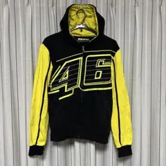 バレンティーノ・ロッシ 46 パーカー S ブラック/イエロー