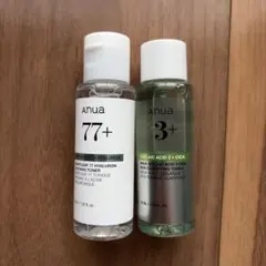 Anua 77+ ヒアルロン酸トナー & 3+ アゼライン酸トナー