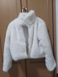 GRL ホワイト ファーコート