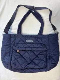 MARC BY MARC JACOBS キルティング マザーズバッグ ネイビー