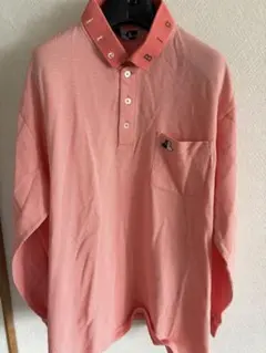 Back&White ブラックアンドホワイト長袖ポロシャツ　メンズ　LL