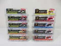 1214Z サントリー ボス ランボルギーニ ロータス ミニカー10点セット