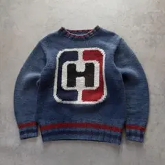 HYSTERICS コットンニット セーター デカロゴ