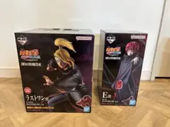 NARUTO ナルト 一番くじ E賞 サソリ ラストワン賞 デイダラ 2種セット 