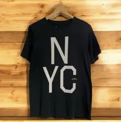 SATURDAYS SURF NYC デカロゴ　半袖Tシャツ　 ブラックS