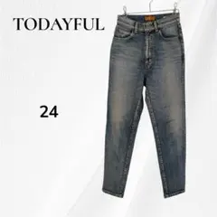 ☆◇ TODAYFUL　トゥデイフル デニムパンツ ジーンズ 24 ブルーのサムネイル