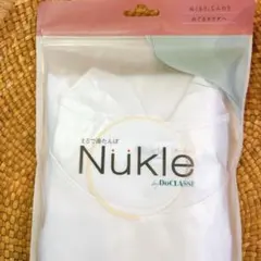 ドゥクラッセ Nukle クルーネック ホワイト 長袖 ベア天竺 M ヌックル