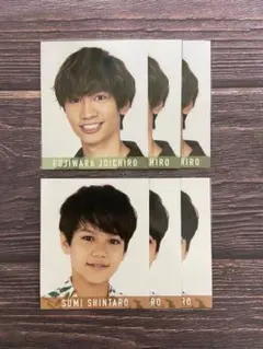 Myojo データカード デタカ なにわ男子 藤原丈一郎 関ジュ 角紳太郎