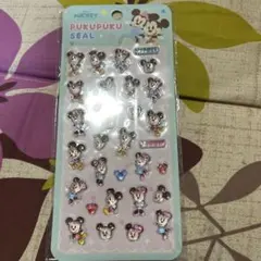 ぷくぷくシール　ミッキー・ミニー キャラクターシール