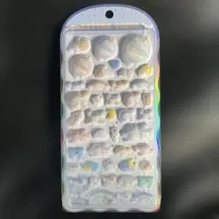 シナモン　シナモロール　コットンパフィ　ボンボンドロップシール 立体シール