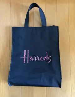 Harrods SWAROVSKIハロッズ　スワロフスキー　トートバッグ ピンクのサムネイル