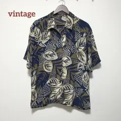 vintage 半袖 デザインシャツ 派手シャツ ビンテージ