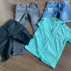 ZARA BOYS TシャツとH&Mハーフパンツセット サイズ120