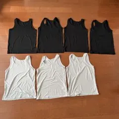 UNIQLO AIRism メッシュタンクトップ 150サイズ 6枚セット