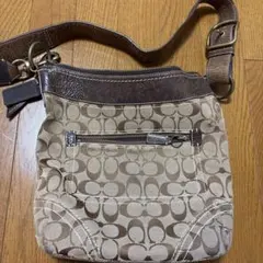 Coach ブラウン ショルダーバッグ