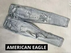 AMERICAN EAGLE ダメージデニムパンツ
