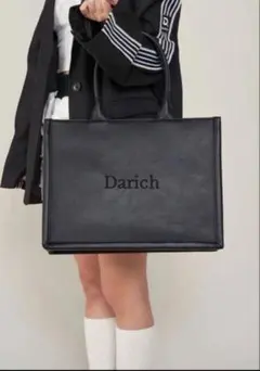 Darich ロゴレザートートバッグ