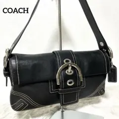 【美品】COACH Soho Shoulder Bag Leather Y2K